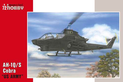 AH-1Q/S コブラ アメリカ陸軍 プラモデル (スペシャルホビー 1/72 エアクラフト プラモデル No.SH72283) 商品画像