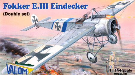 フォッカー E.3 アインデッカー 単葉戦闘機 プラモデル (バロムモデル 1/144 エアクラフト No.14414) 商品画像