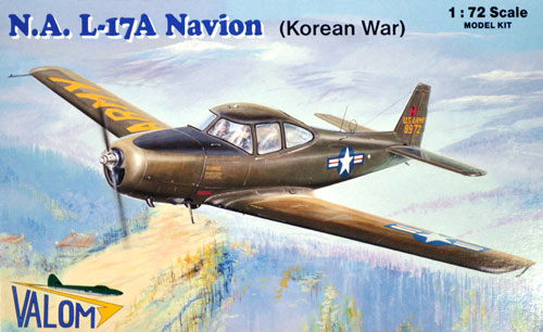 ノースアメリカン L-17A ナヴィオン 朝鮮戦争 プラモデル (バロムモデル 1/72 エアクラフト プラモデル No.72106) 商品画像