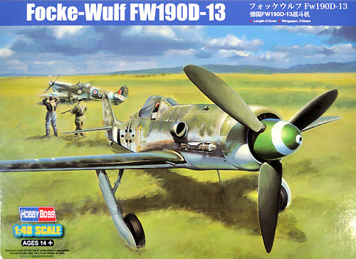 フォッケウルフ Fw190D-13 プラモデル (ホビーボス 1/48 エアクラフト シリーズ No.81721) 商品画像
