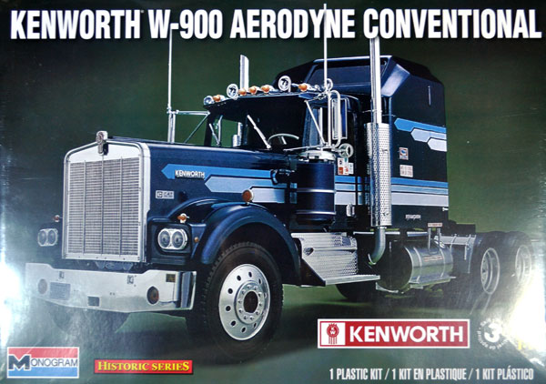 ケンウォース W-900 エアロダイン コンベンショナル プラモデル (レベル 1/16 カーモデル　 No.85-2508) 商品画像