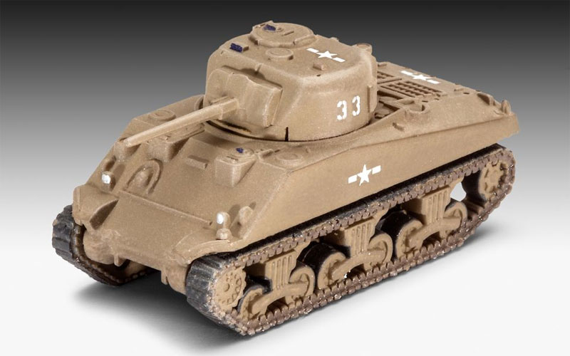 WW2 アメリカ陸軍車輛セット (M4 & M8 & CCKW) プラモデル (レベル 1/144 ミリタリー No.03350) 商品画像_2