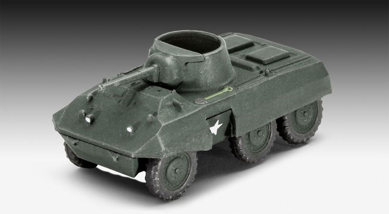 WW2 アメリカ陸軍車輛セット (M4 & M8 & CCKW) プラモデル (レベル 1/144 ミリタリー No.03350) 商品画像_3