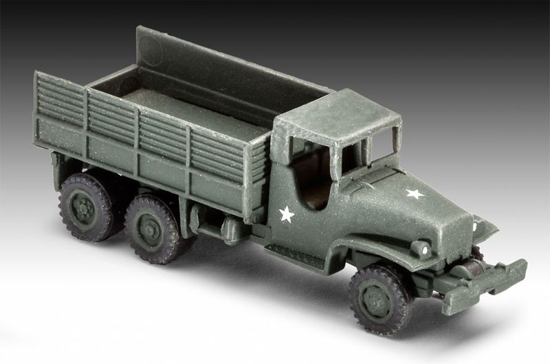 WW2 アメリカ陸軍車輛セット (M4 & M8 & CCKW) プラモデル (レベル 1/144 ミリタリー No.03350) 商品画像_4