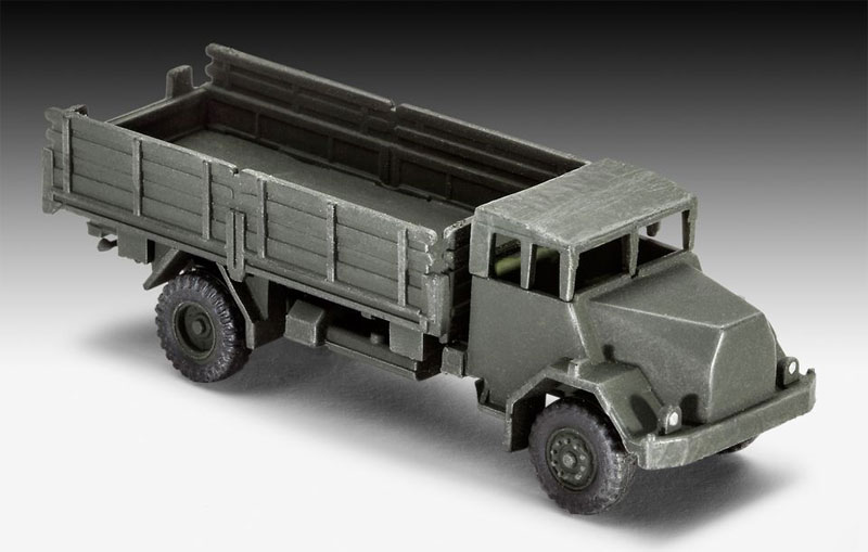 ドイツ陸軍車輛セット (M47 & HS30 & LKW) プラモデル (レベル 1/144 ミリタリー No.03351) 商品画像_4