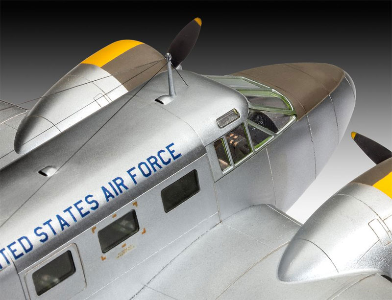 C-45F エクスペディター プラモデル (レベル 1/48 飛行機モデル No.03966) 商品画像_2