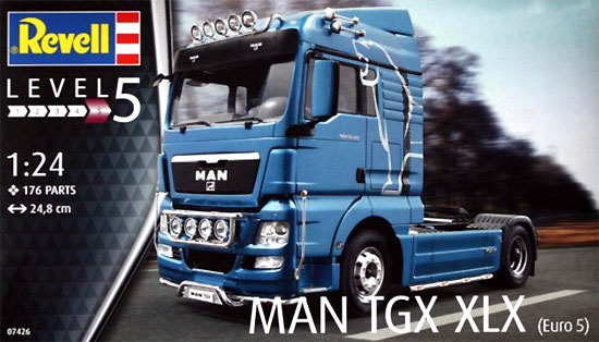 MAN TGX XLX (Euro5) プラモデル (レベル カーモデル No.07426) 商品画像