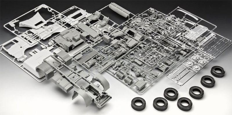 MAN TGX XLX (Euro5) プラモデル (レベル カーモデル No.07426) 商品画像_1