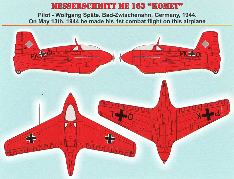 ドイツ メッサーシュミット Me163B コメート & 牽引車 プラモデル (ARMORY 1/144 エアクラフト No.14504) 商品画像_2