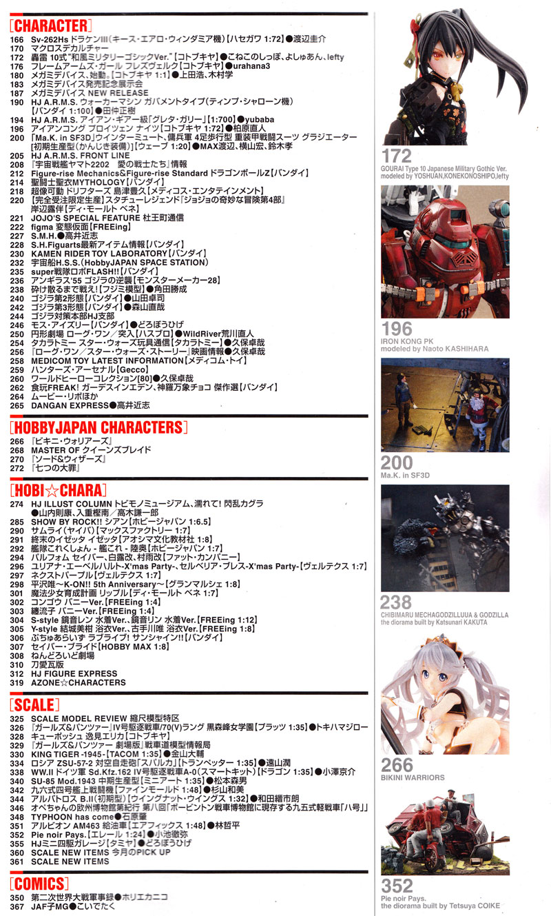 ホビージャパン 2017年2月号 雑誌 (ホビージャパン 月刊 ホビージャパン No.572) 商品画像_2