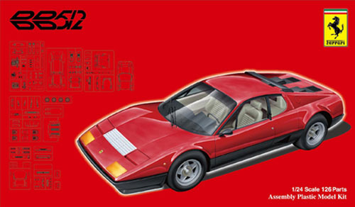 フェラーリ 512BB / 512BBi プラモデル (フジミ 1/24 リアルスポーツカー シリーズ No.108) 商品画像