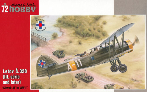 レトフ S.328 (シリーズ3/後期型) WW2 スロバキア空軍 プラモデル (スペシャルホビー 1/72 エアクラフト No.72326) 商品画像