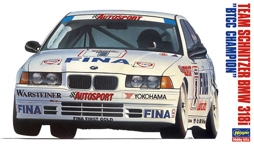 チーム シュニッツァー BMW 318i BTCC チャンプ プラモデル (ハセガワ 1/24 自動車 限定生産 No.20271) 商品画像