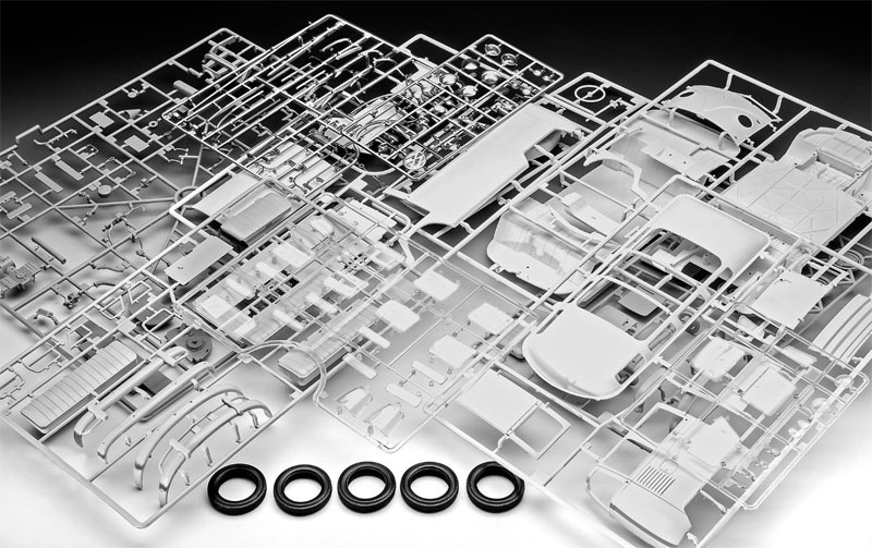 VW タイプ2 T1 サンババス プラモデル (レベル 1/16 カーモデル　 No.07009) 商品画像_1