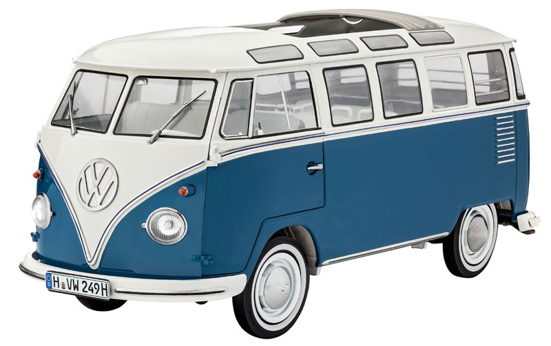 VW タイプ2 T1 サンババス プラモデル (レベル 1/16 カーモデル　 No.07009) 商品画像_2