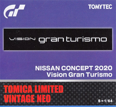 ニッサン CONCEPT 2020 Vision Gran Turismo (紫) ミニカー (トミーテック トミカリミテッド ヴィンテージ ネオ No.264590) 商品画像