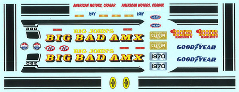 AMX 1970 プラモデル (MPC プラスチックモデルキット No.MPC814/12) 商品画像_2