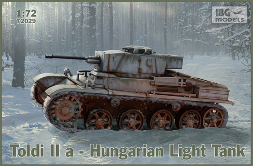 トルディ 2a ハンガリー軽戦車 プラモデル (IBG 1/72 AFVモデル No.72029) 商品画像