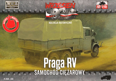 プラガ RV 6輪トラック プラモデル (FTF 1/72 AFV No.PL1939-030) 商品画像