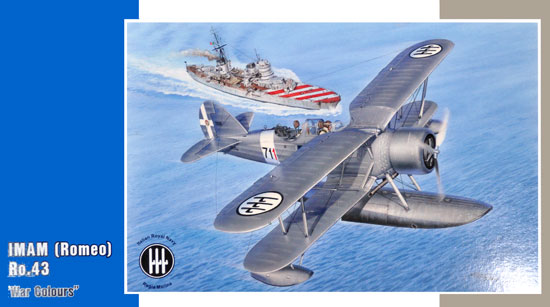 IMAM Ro.43 艦上偵察機 戦時塗装 プラモデル (スペシャルホビー 1/48 エアクラフト No.48169) 商品画像