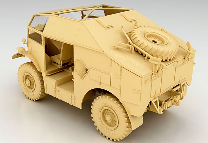 モーリス C8 砲兵トラクター Mk.3  ビートルバック 後期型 (初回限定CD付) プラモデル (ミラーモデルズ 1/35 AFVモデル No.35401v) 商品画像_3