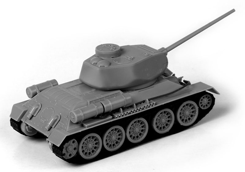 T-34/85 ソビエト中戦車 プラモデル (ズベズダ 1/72 ミリタリー No.5039) 商品画像_2