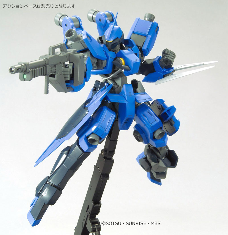 シュヴァルベグレイズ (マクギリス機) プラモデル (バンダイ 1/100 HG 機動戦士ガンダム 鉄血のオルフェンズ No.003) 商品画像_2