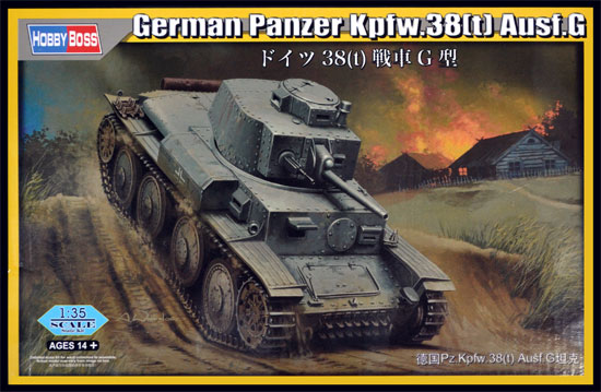 ドイツ 38(t)戦車 G型 プラモデル (ホビーボス 1/35 ファイティングビークル シリーズ No.80137) 商品画像