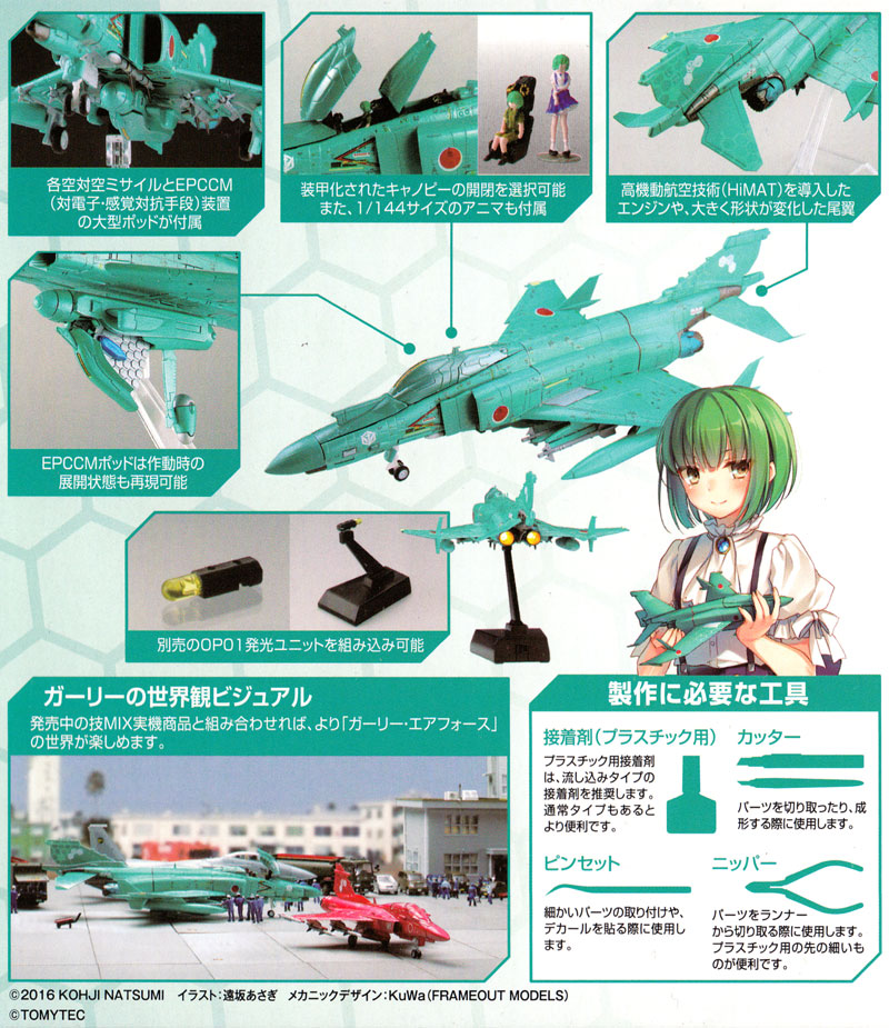 Rf 4ej Anm ファントム 防衛省独立混成飛行隊 小松基地 トミーテック プラモデル