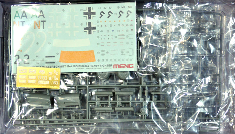 メッサーシュミット Me410B-2/U2/R4 重戦闘機 プラモデル (MENG-MODEL ロンギセプス シリーズ No.LS-004) 商品画像_1