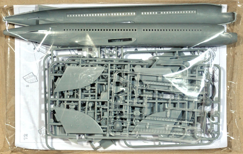 ビッカース スーパー VC10 Type1151 英国海外航空 プラモデル (ローデン 1/144 エアクラフト No.313) 商品画像_2