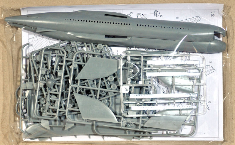 ビッカース スーパー VC10 Type1154 東アフリカ航空 プラモデル (ローデン 1/144 エアクラフト No.329) 商品画像_2