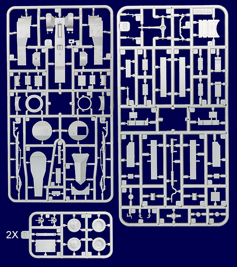 イギリス ロールスロイス装甲車 Mk.1 1920年型 プラモデル (ローデン 1/72 AFV MODEL KIT No.731) 商品画像_2