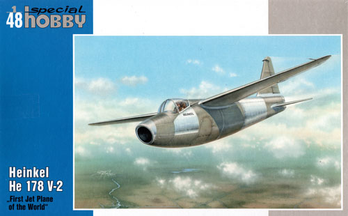 ハインケル He178V-2 世界初ジェット機 プラモデル (スペシャルホビー 1/48 エアクラフト プラモデル No.48093) 商品画像