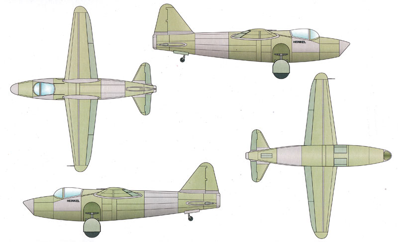 ハインケル He178V-2 世界初ジェット機 プラモデル (スペシャルホビー 1/48 エアクラフト プラモデル No.48093) 商品画像_1