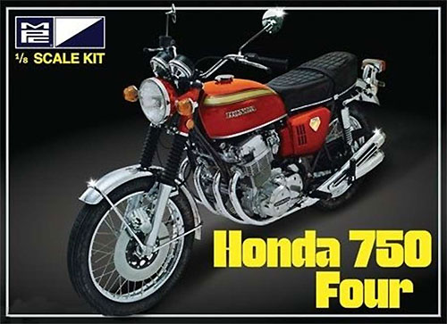 ホンダ ドリーム CB750Four プラモデル (MPC プラスチックモデルキット No.MPC827/12) 商品画像