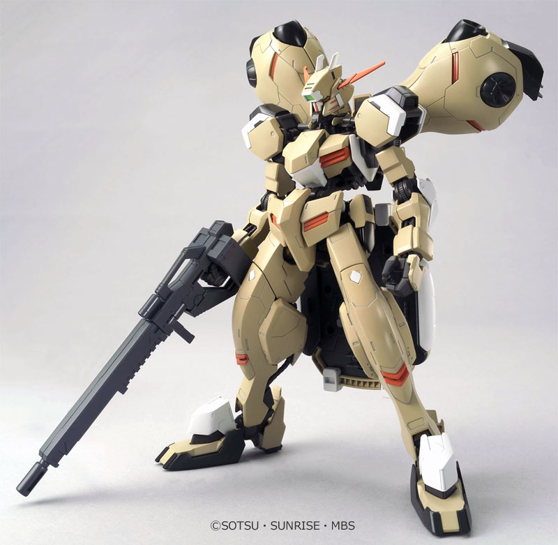 ガンダムグシオン/ガンダムグシオンリベイク プラモデル (バンダイ 1/100 HG 機動戦士ガンダム 鉄血のオルフェンズ No.004) 商品画像_1