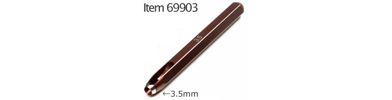 モデラーズポンチ用ビット 3.5mm パンチ (タミヤ タミヤ クラフトツール No.69903) 商品画像_1