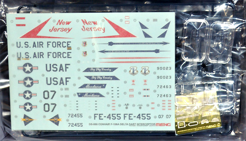 コンペア F-106A デルタダート要撃機 プラモデル (MENG-MODEL ディモルフォドン シリーズ No.DS-006) 商品画像_1