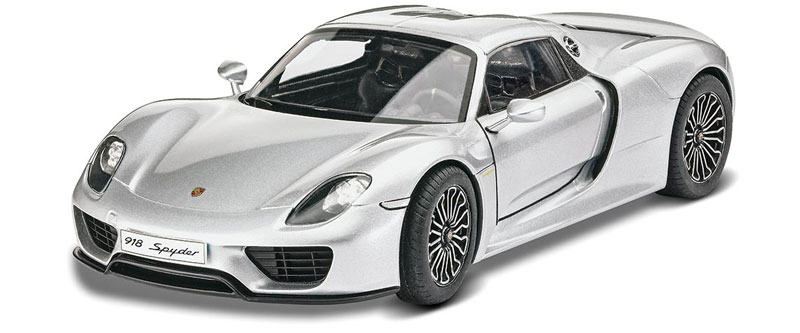 ポルシェ 918 スパイダー プラモデル (レベル カーモデル No.85-4329) 商品画像_2