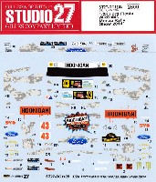 スタジオ27 ラリーカー オリジナルデカール フォード フィエスタ WRC #43 モンツァ ラリーショー 2014