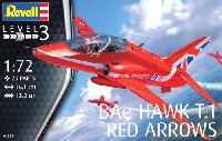 レベル 1/72 飛行機 Bae ホーク T.1 レッドアロー