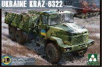 タコム 1/35 ミリタリー ウクライナ KRAZ-6322 後期型
