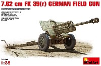 ミニアート 1/35 WW2 ミリタリーミニチュア ドイツ 7.62cm FK39(r) 野砲