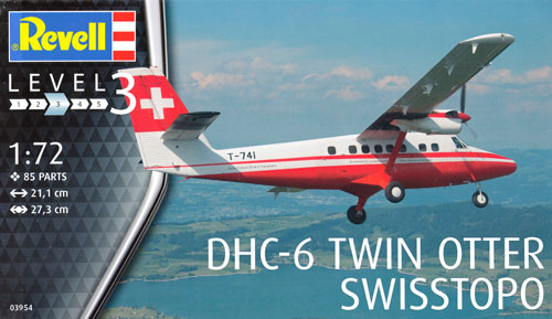 DHC-6 ツインオター SWISSTOPO プラモデル (レベル 1/72 飛行機 No.03954) 商品画像