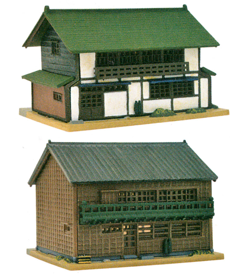 旅籠 3 プラモデル (トミーテック 建物コレクション （ジオコレ） No.058-3) 商品画像_2