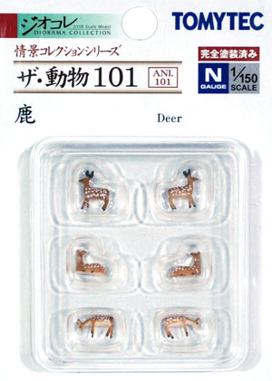 鹿 完成品 (トミーテック ザ・動物 No.101) 商品画像