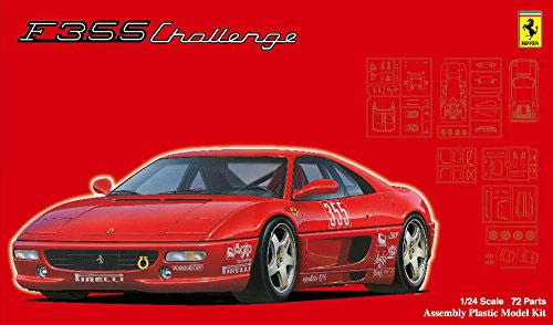 フェラーリ F355 チャレンジ プラモデル (フジミ 1/24 リアルスポーツカー シリーズ No.112) 商品画像