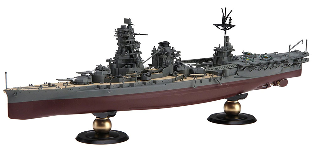 日本海軍 航空戦艦 日向 (フルハルモデル) プラモデル (フジミ 1/700 帝国海軍シリーズ No.旧035) 商品画像_2