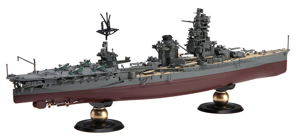 日本海軍 航空戦艦 日向 (フルハルモデル) プラモデル (フジミ 1/700 帝国海軍シリーズ No.旧035) 商品画像_3